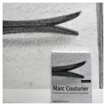 Marc Couturier, Barque de Saône et détail du livre Marc Couturier, Beaux-Arts de Paris éditions