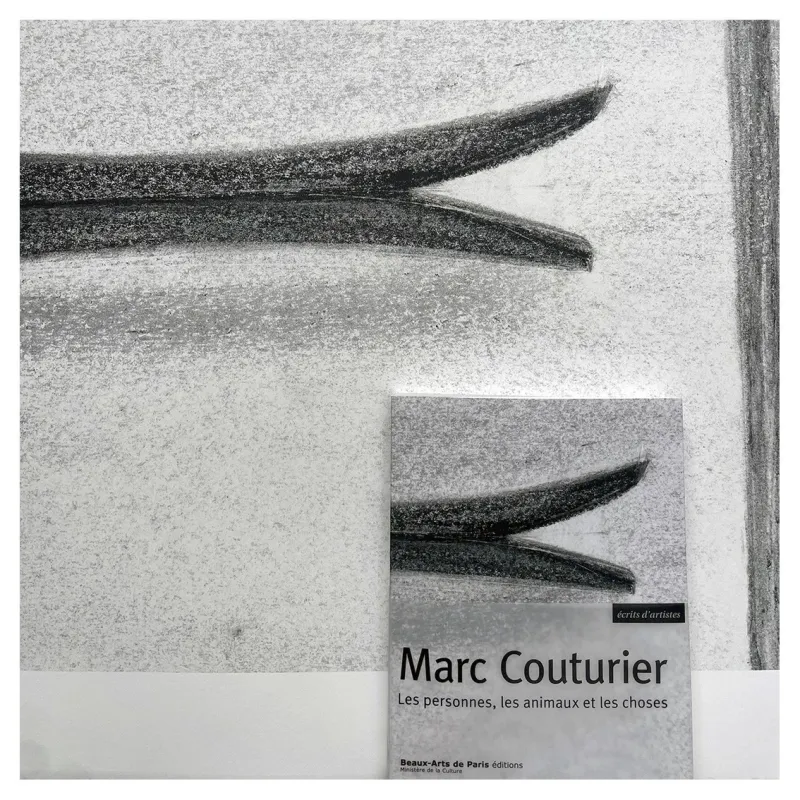 Marc Couturier, Barque de Saône et détail du livre Marc Couturier, Beaux-Arts de Paris éditions