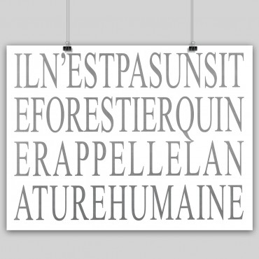 Planche texte "Les dessins du troisième jour", Marc Couturier.