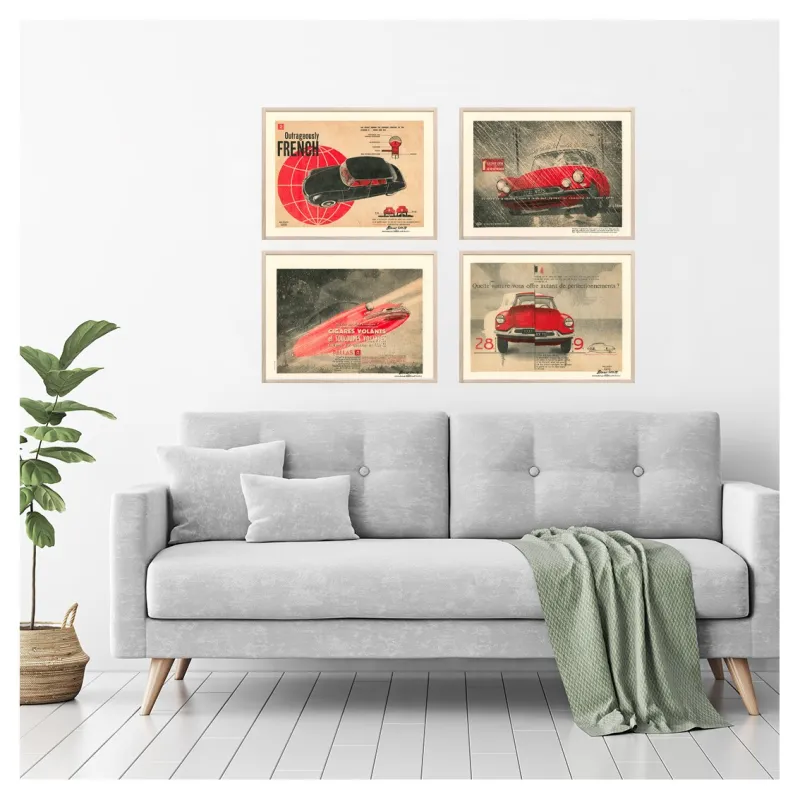 La série des 4 alugraphies Citroën 
by Aristocratic Motorcyclist
@aristocratic_motorcyclist
