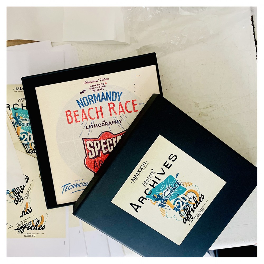 Lorenzo Eroticolor -  Boîte Collector Normandy Race Beach, 2025 Lorenzo Eroticolor -  Boîte Collector Normandy Race Beach, 2025