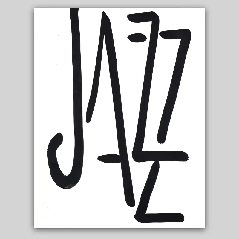 Jazz, Henri Matisse, 1947
Édition imprimée en lithographie couleur par couleur.