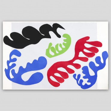 Jazz, Henri Matisse, 1947, Le lagon.
Édition imprimée en lithographie couleur par couleur.