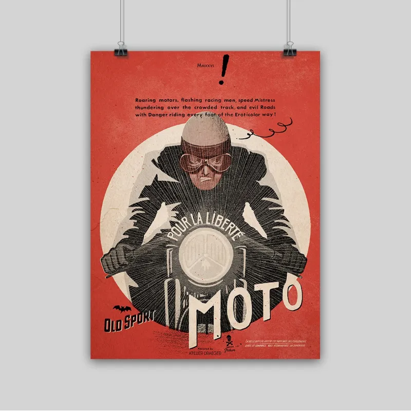 Aristocratic Motorcyclist, Old Sport, Pour la liberté,