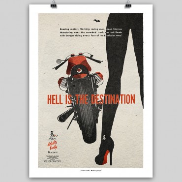 Aristocratic Motorcyclist, Guzzi, Hell is the destination, 2026