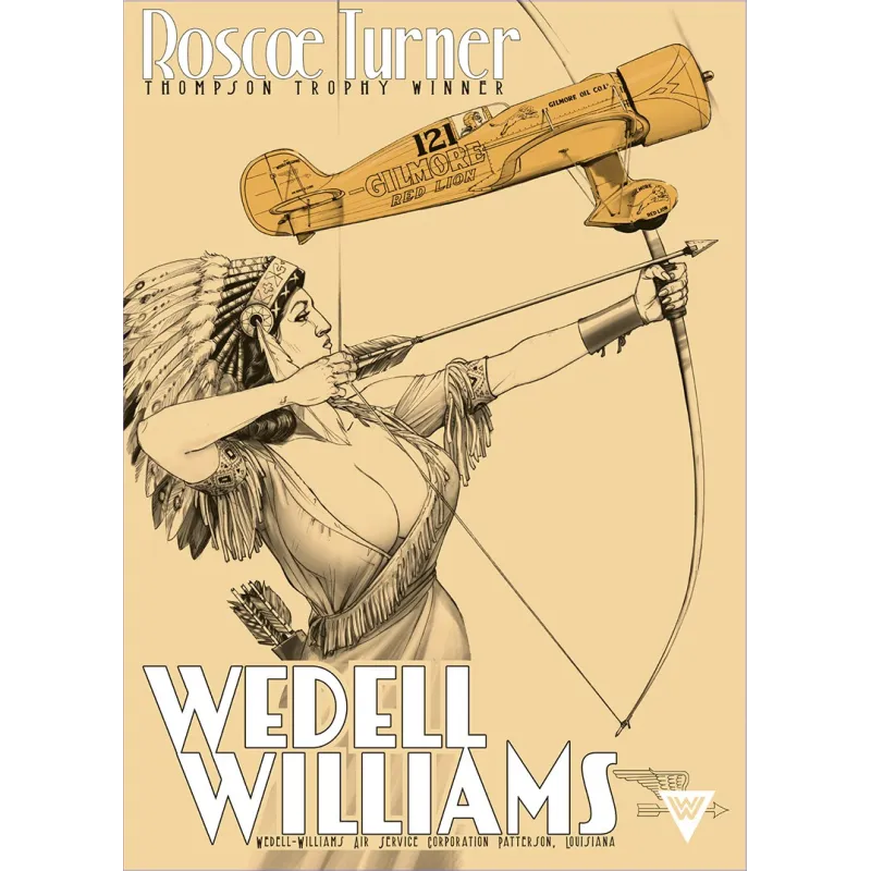 Wedell Williams, couleur 3, avion