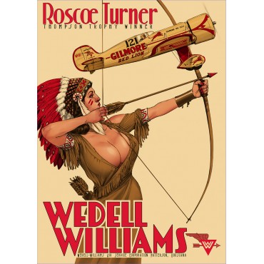 Wedell Williams, couleur 6, rouge