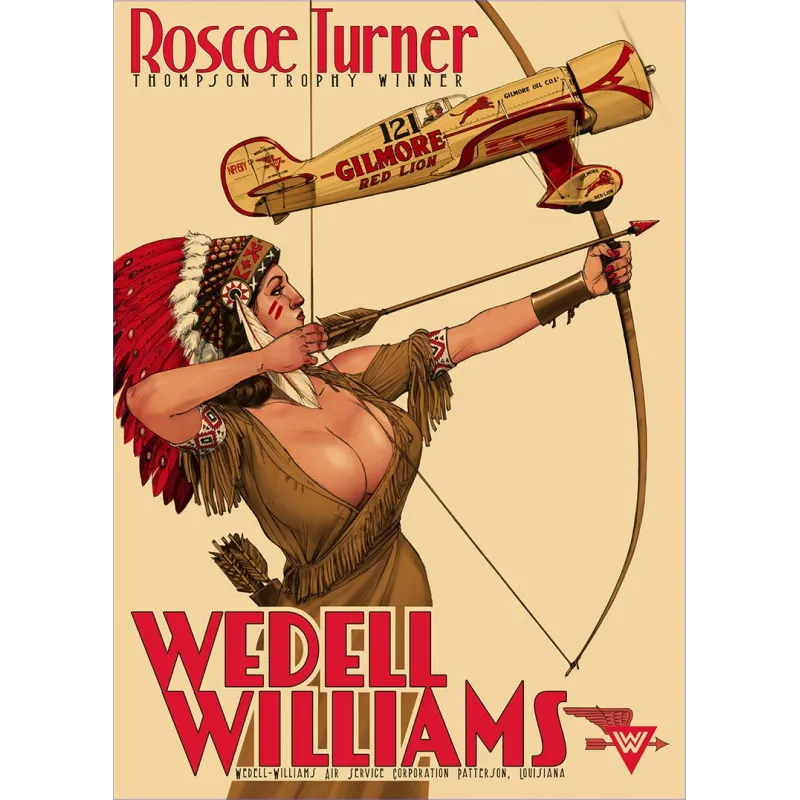 Wedell Williams, couleur 6, rouge
