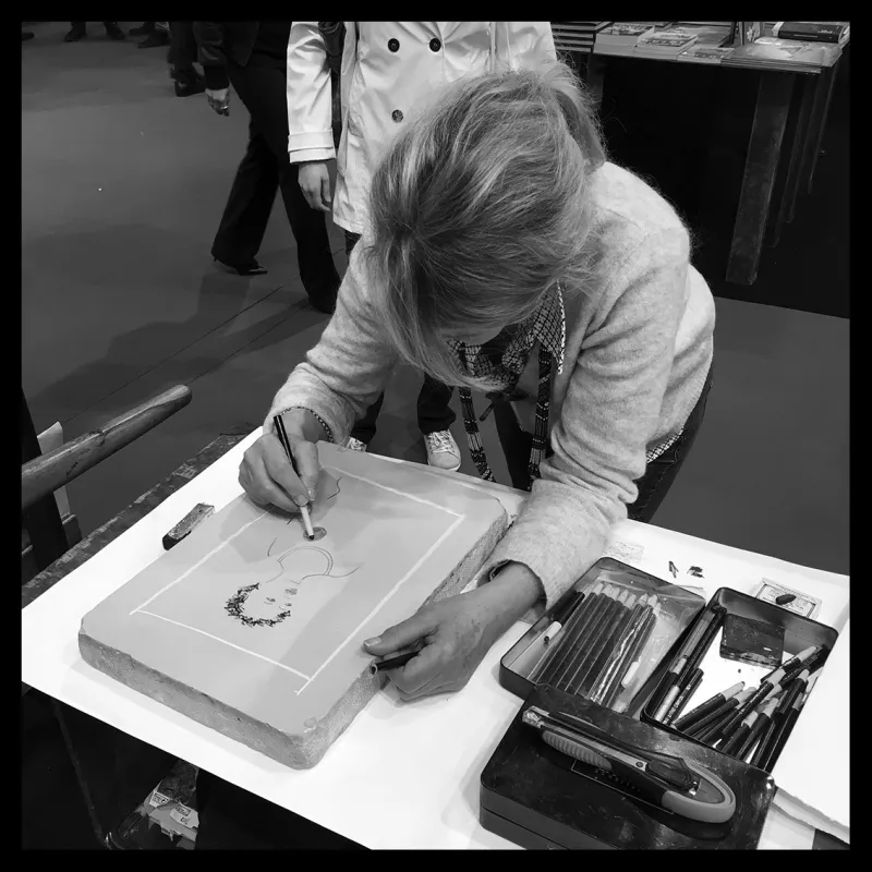 Lithographie de Catherine Starkman