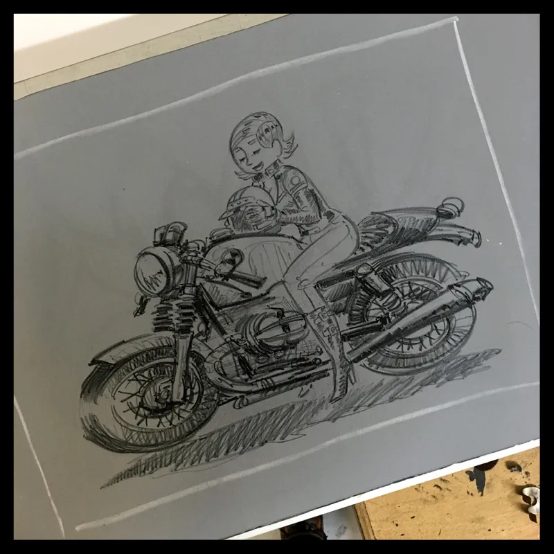 Lithographie d'Arnaud Poitevin et Philippe Gürel
