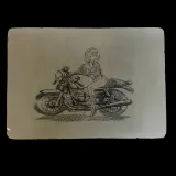 Lithographie d'Arnaud Poitevin et Philippe Gürel