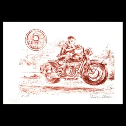 Lithographie de Philippe Gürel