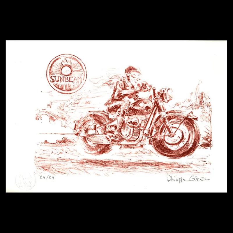 Lithographie de Philippe Gürel