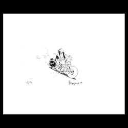 Lithographie de Frank Margerin