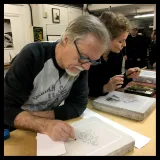 Lithographie de Frank Margerin