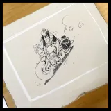 Lithographie de Frank Margerin