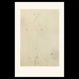 Erotica, Egon Schiele, lithographie, Éditions Anthèse, Lithographie Schiele