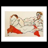 Erotica, Egon Schiele, lithographie, Éditions Anthèse, Lithographie Schiele