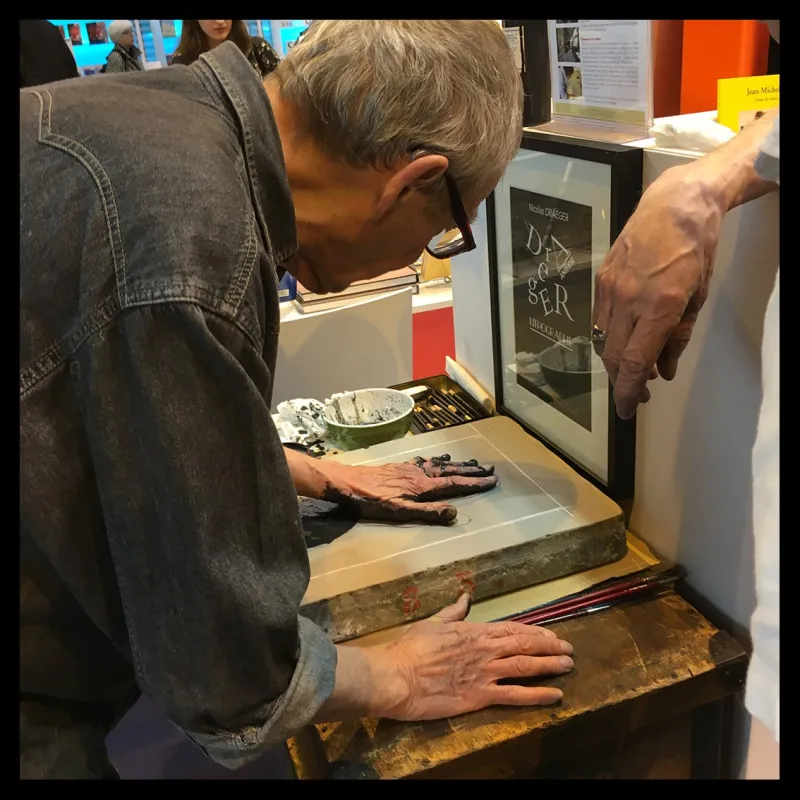 Mark Brusse, lithographie, Éditions Anthèse, Paris