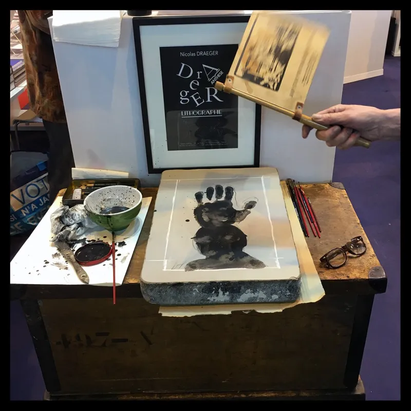 Mark Brusse, lithographie, Éditions Anthèse, Paris