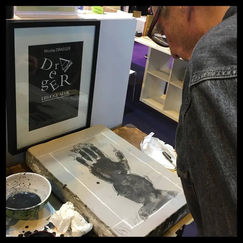 Mark Brusse, lithographie, Éditions Anthèse, Paris